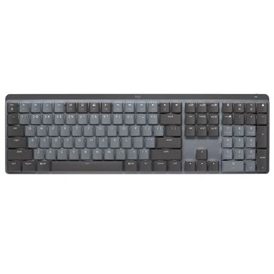 Logitech MX Mechanical Wireless Illuminated Keyboard, Linear Switches, Graphite