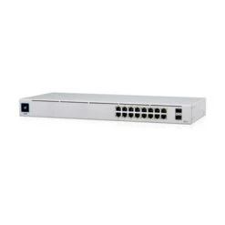Ubiquiti Networks UniFi USW-16-POE Gen2 Configurable 16-Port Gigabit PoE Ethernet Switch With SFP