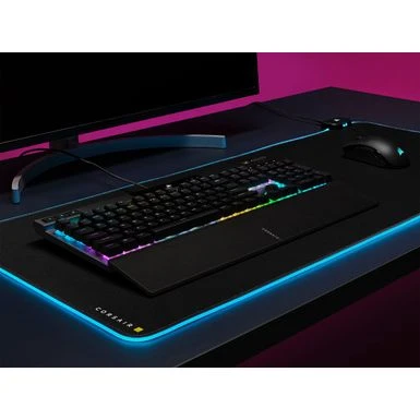 CORSAIR - K70 RGB PRO Full-size Wired Mechanical Cherry MX Speed Linear Switch Gaming Keyboard With PBT Double-Shot Keycaps - Black - Image 11