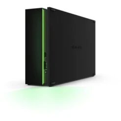 Seagate - Game Drive For Xbox 8TB External USB 3.2 Gen 1 Desktop Hard Drive With Certified Xbox Green LED Lighting - Black