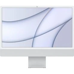 Apple IMac 24" With Retina 4.5K Display, M1 Chip With 8-Core CPU And 8-Core GPU, 16GB Memory, 512GB SSD, Gigabit Ethernet, Magic Keyboard With Touch ID, Silver, Mid 2021