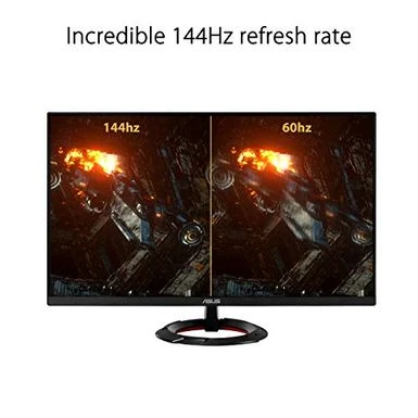 ASUS TUF Gaming 27โ 1080P Monitor (VG279Q1R) - Full HD, IPS, 144Hz, 1ms, Extreme Low Motion Blur, Speaker, FreeSync Premium, Shadow Boost, VESA Mountable, DisplayPort, HDMI, Tilt Adjustable - Image 3