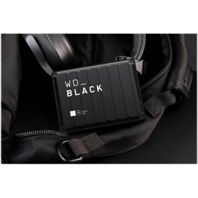 WD - BLACK P10 4TB External USB 3.2 Gen 1 Portable Hard Drive - Black - Image 5