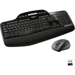 Logitech - MK710 Full-size Wireless Keyboard And Mouse Bundle For Windows With 3-Year Battery Life - Black