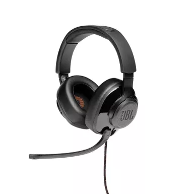 JBL Quantum 300 Hybrid Wired Over-Ear Gaming Headset W/ Flip-up Mic - Image 7