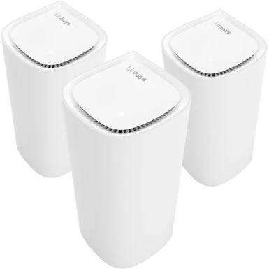 Linksys - Velop Pro 6E AXE5400 Tri-Band Mesh Wi-Fi 6E System - White - Image 2