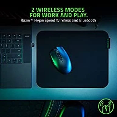 Razer Orochi V2 - Wireless Gaming Mouse - Ultra Lightweight - 2 Wireless Modes - Up To 950 Hours Of Battery Life - Mechanical Mouse Switches - 5G Advanced 18K DPI Optical Sensor Classic Black - Image 3