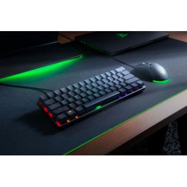 Razer - Huntsman Mini 60% Wired Optical Clicky Switch Gaming Keyboard With Chroma RGB Backlighting - Black - Image 5
