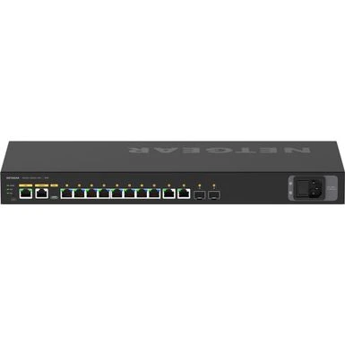Marshall Electronics Netgear AV Line M4250-10G2XF-PoE+ 8x1G PoE+ 240W 2x1G And 2xSFP+ Managed Switch - Image 4