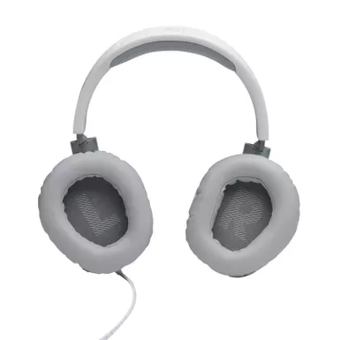 JBL Quantum 100 Wired Over-Ear Gaming Headset W/ Detachable Mic White - Image 4