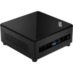MSI Cubi 5 10M-668US Mini Desktop Computer, Intel Core I3-10110U 2.1GHz, 8GB RAM, 256GB SSD, Windows 11 Home, Black