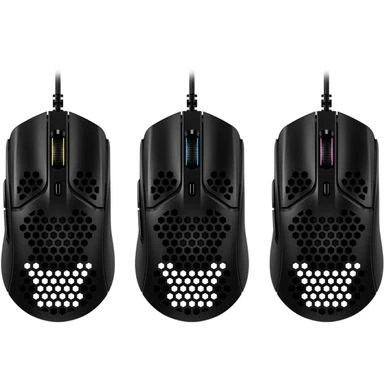 HyperX - Pulsefire Haste Lightweight Wired Optical Gaming Mouse With RGB Lighting - Black - Image 4