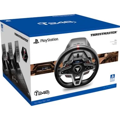 Thrustmaster - T248 Racing Wheel And Magnetic Pedals For PS5, PS4, PC - Image 3