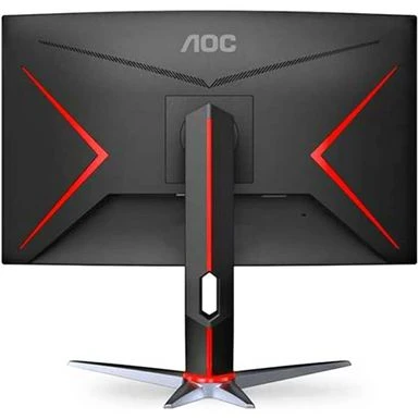 AOC C32G2E 31.5'' 16:9 Full HD 165Hz G Line Curved Gaming Monitor, Black & Red - Image 3