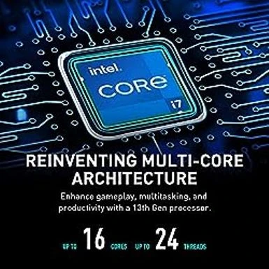 MSI Codex R Gaming Desktop: Intel Core I7-13700F, RTX 4060, 32GB DDR5, 1TB M.2 NVMe Gen3, RGB Fan Cooling, 650W 80+ Gold, Keyboard & Mouse, DIY Friendly, Windows 11 Pro: 13NUC7-069US - Image 3