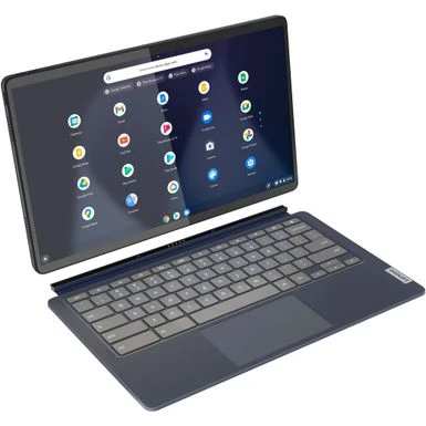Lenovo - IdeaPad Duet 5 Chromebook - 13.3" OLED 1920x1080 Touch 2in1 Tablet - Snapdragon 7cG2 - 8GB - 128GB EMMC - With Keyboard - Abyss Blue - Image 4