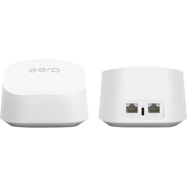 Eero - 6+ AX3000 Dual-Band Mesh Wi-Fi 6 Router - White - Image 3