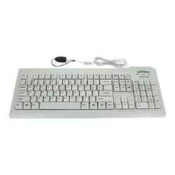 Seal Shield Silver Seal Glow Waterproof - Keyboard - English - US - White