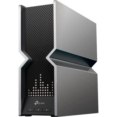 TP-Link - Archer BE800 BE19000 Tri-Band Wi-Fi 7 Router - Black