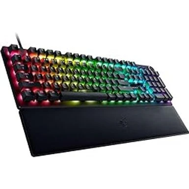 Razer Huntsman V3 Pro Esports Gaming Keyboard: Analog Optical Switches W/Rapid Trigger & Adjustable Actuation - Media Keys & Dial - Doubleshot PBT Keycaps - Aluminum Top Plate - Wrist Rest - Image 9
