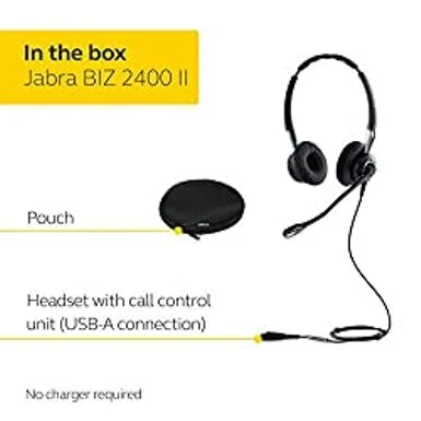 Jabra BIZ 2400 II USB DUO CC - Headset - Image 9