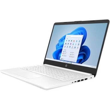 HP - 14" Laptop - Intel Celeron - 4GB Memory - 64GB EMMC - Snowflake White - Image 3