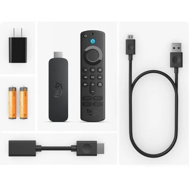 Amazon - Fire TV Stick 4K Streaming Device, Includes Support For Wi-Fi 6, Dolby Vision/Atmos, Free & Live TV - Black - Image 3