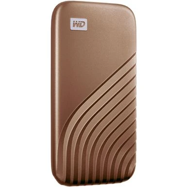 WD My Passport 2TB USB 3.2 Gen 2 Type-C Portable External SSD, Rose Gold