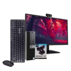 Dell Optiplex 7040 Desktop Computer, 3.2 GHz Intel I5 Quad Core, 16GB DDR3 RAM, 512GB SSD, Windows 10 Professional 64bit, New 24in LCD (Refurbished)