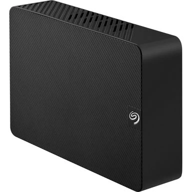 Seagate - Expansion 16TB External USB 3.0 Desktop Hard Drive With Rescue Data Recovery Services - Black