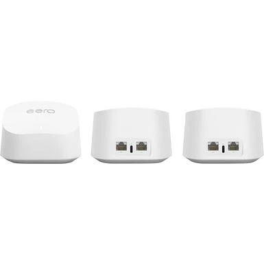 Eero - 6+ AX3000 Dual-Band Mesh Wi-Fi 6 System (3-pack) - White - Image 2