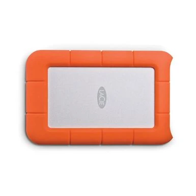 LaCie 1TB Rugged Mini Portable External Hard Drive, 5400 RPM, USB 3.0/2.0, Up To5Gbps USB 3.0 Transfer Rate, Orange - Image 5