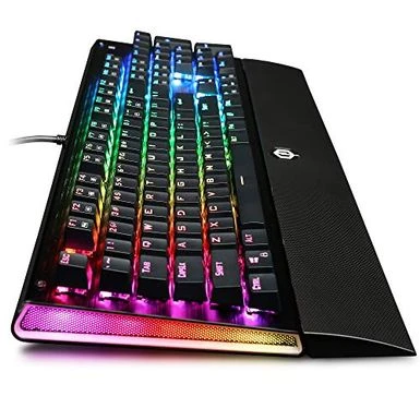 CyberPowerPC Skorpion K2 RGB Mechanical Wired Gaming Keyboard With Kontact Brown (Tactile) Switches, 104 Keys - Image 3