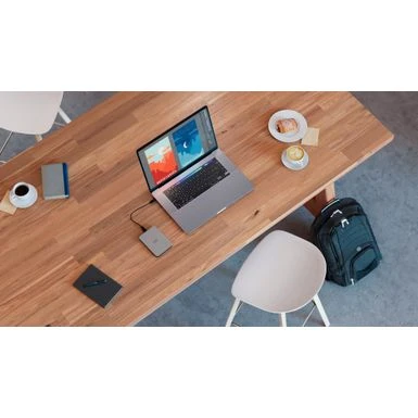 Seagate LaCie - Mobile 2TB External USB-C 3.2 Portable Hard Drive With Rescue Data Recovery Services - Moon Silver - Image 11