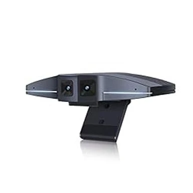 Enther&MAXHUB Intelligent 180 Panoramic 4K Huddle Room Video Camera - Inclusive Video Conferencing Camera With Full Room Coverage - Easy To Set Up Wide Angle Webcam For Business & Distance Learning