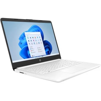 HP - 14" Laptop - Intel Celeron - 4GB Memory - 64GB EMMC - Snowflake White - Image 2