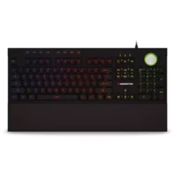 Monster - Alpha 5.0 LED Mechanical PC Gaming Keyboard