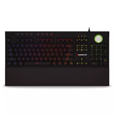 Monster - Alpha 5.0 LED Mechanical PC Gaming Keyboard
