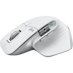 Logitech - MX Master 3S For Mac Bluetooth Laser Mouse With Ultrafast Scrolling - Pale Gray