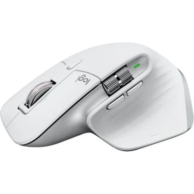 Logitech - MX Master 3S For Mac Bluetooth Laser Mouse With Ultrafast Scrolling - Pale Gray