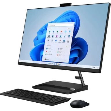 Lenovo - IdeaCentre AIO 3 27" All-In-One - AMD Ryzen 5 - 8GB Memory - 512GB Solid State Drive - Black - Image 3