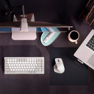 Logitech - MX Master 3S For Mac Bluetooth Laser Mouse With Ultrafast Scrolling - Pale Gray - Image 11