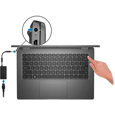 Dell - Latitude 14" Laptop - Intel Core I5 With 16GB Memory - 256 GB SSD - Space Gray - Image 11