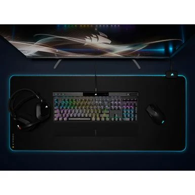 CORSAIR - K70 RGB PRO Full-size Wired Mechanical Cherry MX Speed Linear Switch Gaming Keyboard With PBT Double-Shot Keycaps - Black - Image 13