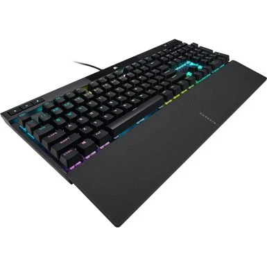 CORSAIR - K70 RGB PRO Full-size Wired Mechanical Cherry MX Speed Linear Switch Gaming Keyboard With PBT Double-Shot Keycaps - Black - Image 3