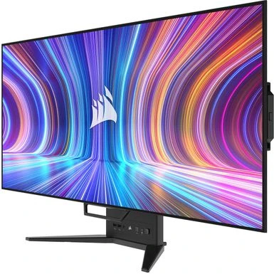 CORSAIR - Xeneon Flex 45” OLED Bendable QHD 240Hz 0.03ms FreeSync And G-SYNC Compatible Monitor With HDR10 (HDMI, DisplayPort) - Black - Image 3