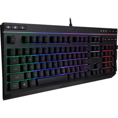HyperX - Alloy Core Full-size Wired Gaming Membrane Keyboard With RGB Lighting - Black - Image 2
