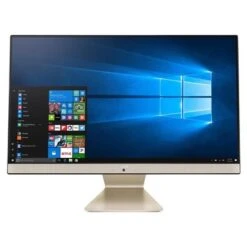 ASUS Vivo AiO V241 23.8" Full HD All-In-One Desktop Computer, Intel Pentium Gold 7505 2.0GHz, 8GB RAM, 512GB SSD, Windows 10 Home, Free Upgrade To Windows 11, Black