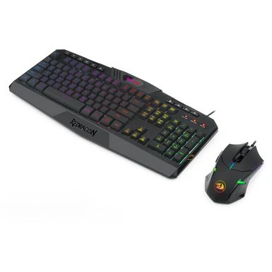 REDRAGON - S101-5 Wired Gaming Keyboard And Optical Mouse Gaming Bundle With RGB Backlighting - Black - Image 4