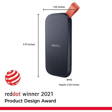SanDisk E30 1TB USB 3.2 Gen 2 Type-C Portable External SSD - Image 2